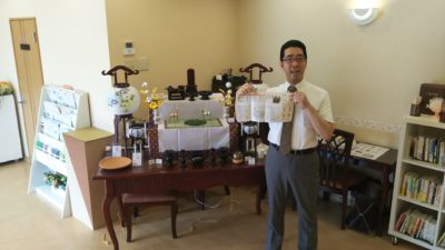 代表による新盆説明